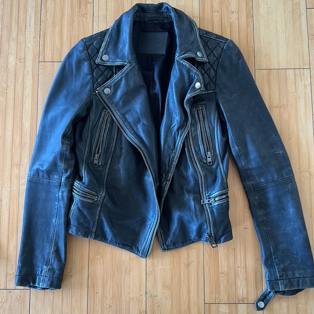 All Saints women’s Leather Jacket